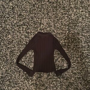 Long Sleeve Urban Outfitters Crop Top